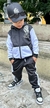 Conjunto Casaco + Calça BlackWhite - 4 ao 12 Anos - comprar online