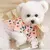 Imagem do Sweet Love Listrado Pet Dog Clothes, Snap Cardigan Sweater,