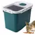 Recipiente para armazenamento de alimentos para animais de estimação com tampa - Seu Little Pet