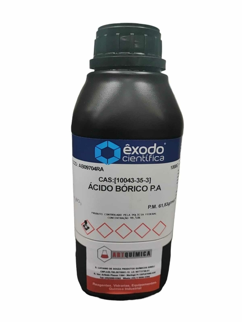 ACIDO BORICO PA 1KG (CONTROLADO PELA POLICIA FEDERAL)