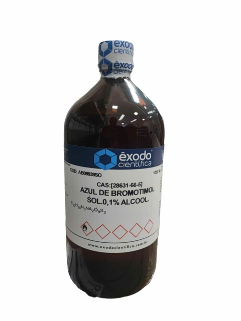AZUL DE BROMOTIMOL SOL.0,1% 1L