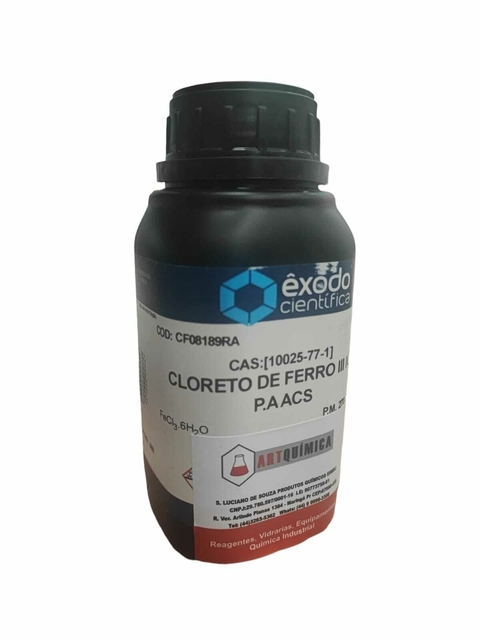 CLORETO DE FERRO III (ICO) 6H2O PA ACS 500G