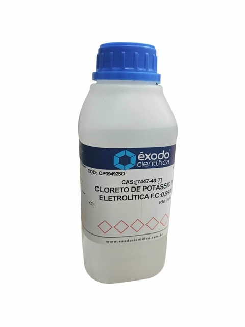 CLORETO DE POTASSIO SOL.SATURADA 3M 1L