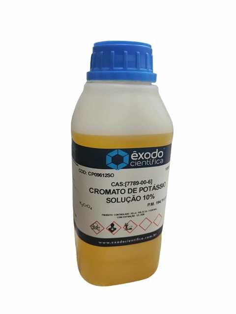 CROMATO DE POTASSIO SOL.10% 1L (CONTROLADO PELA POLICIA FEDERAL)