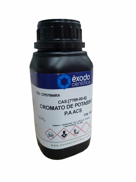 CROMATO DE POTASSIO PA ACS 500G (CONTROLADO PELA POLICIA FEDERAL)