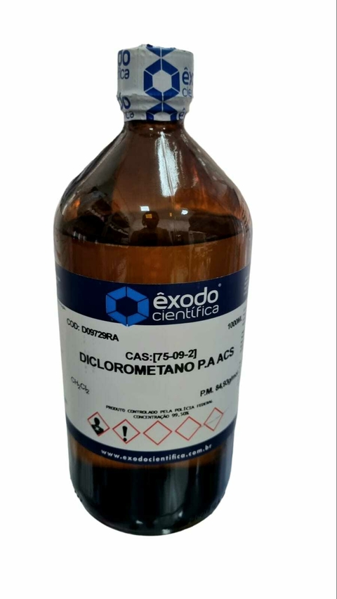 DICLOROMETANO PA ACS 99,5% 1L (CONTROLADO PELA POLICIA FEDERAL)