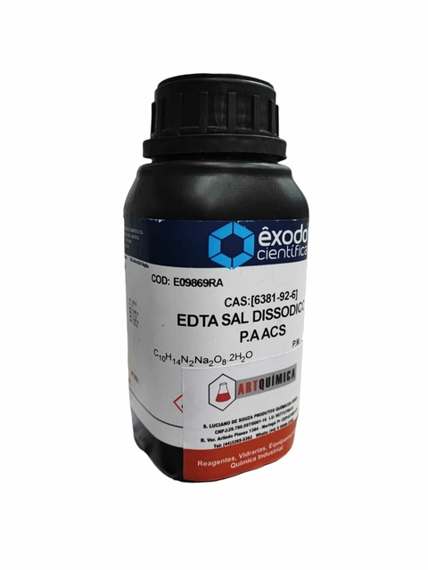 EDTA SAL DISSODICO (2H2O) PA 500G