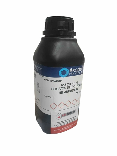 FOSFATO DE POTASSIO BIBASICO ANIDRO P.A 1000GR