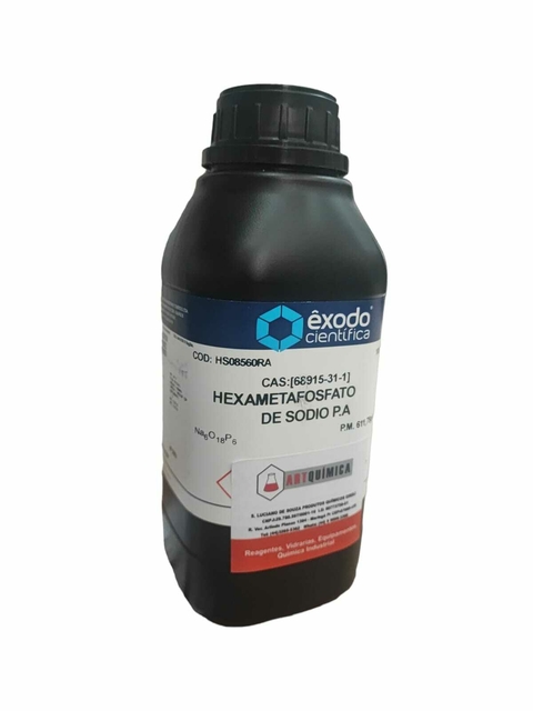 HEXAMETAFOSFATO DE SODIO PA 1000G