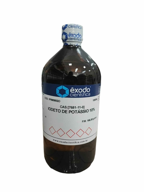 IODETO DE POTASSIO SOL.10% 1L