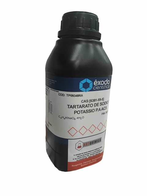 TARTARATO DE SODIO E POTASSIO 4H2O PA ACS 1KG