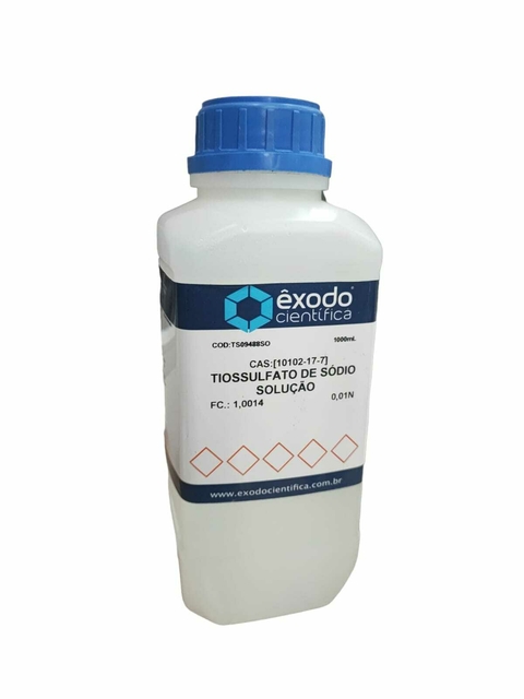 TIOSSULFATO DE SODIO SOL.0,01N(M) 1L