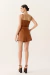 SHORT CLOCHARD SOPHIA CARAMELO CORK - comprar online
