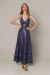 VESTIDO LONGO IPANEMA AZUL MARITIMO