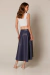 SAIA MIDI MAYA AZUL MARITIMO - comprar online