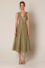 VESTIDO MIDI NINA MARISCO