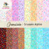 Kit Papel Digital - Granulado