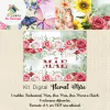 Kit Digital - Floral Dia das Mães