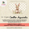 Kit Digital - Coelho Aquarela
