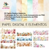 Kit Papéis e Elementos Mãe é Sorte
