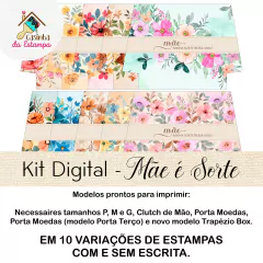 Kit Digital Mãe é Sorte