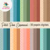 Kit Papel Digital - Petit Poá Essencial Escuro
