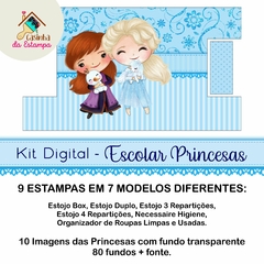 Kit Digital - Escolar Princesas - comprar online