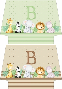 Kit Digital Safari Baby - comprar online