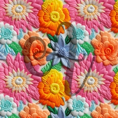 Kit Digital - Flores Quentes 3D