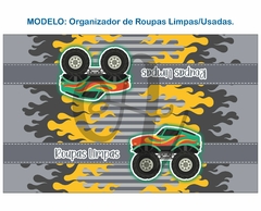 Imagem do Kit Digital - Escolar Carros Meninos