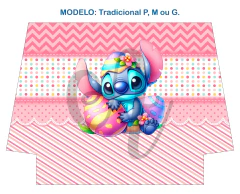 Kit Digital - Páscoa Stitch 2 - Casinha da Estampa