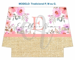 Kit Digital - Inicial Floral 2 na internet