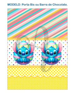 Kit Digital - Páscoa Stitch 2 - Casinha da Estampa