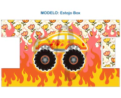 Imagem do Kit Digital - Escolar Carros Meninas