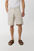 Bermuda Cargo Orso Bianco, diseño en gabardina esmerilada con bolsillos laterales, ideal para un look casual y funcional.