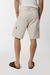 Bermuda Cargo Orso Bianco, diseño en gabardina esmerilada con bolsillos laterales, ideal para un look casual y funcional.