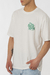 Remera oversize Spot Orso Bianco, con bordado delantero, diseño casual y relajado, confeccionada en algodón peinado para mayor confort y estilo.