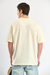Remera oversize University Orso Bianco en jersey algodón peinado con estampa, disponible en chocolate, crudo y verde