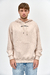 Buzo hoodie de algodón frizado "Bear Brand" | Orso Bianco