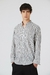 Camisa Mao de lino rayado hombre de Orso Bianco, diseño casual con detalles únicos.