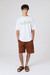 Remera oversize University Orso Bianco en jersey algodón peinado con estampa