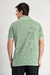 Chomba clásica Green Orso Bianco, piqué de algodón, oso bordado, botones personalizados, cuello diferenciado, cuatro colores
