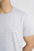 Remera lisa básica hombre Melange | Orso Bianco