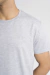 Remera lisa básica hombre Melange | Orso Bianco