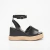 Amelia 01 | Sandalia con plataforma con yute en cuero | Fragola - tienda online