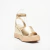 Amelia 01 | Sandalia con plataforma con yute en cuero | Fragola - tienda online