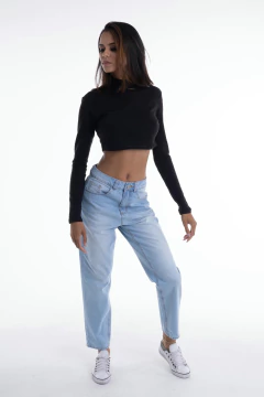 Calça Mom Lavagem Clara Cl14090 - Lady Rock | Stay Rockin' 