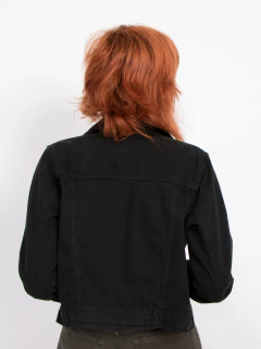 Jaqueta Média preta Jq49069 - comprar online