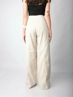 Calça Pantalona de Linho Cru CL09074 - loja online
