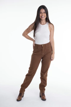 Calça Mom Marrom Escuro Cl14094 - Lady Rock | Stay Rockin' 